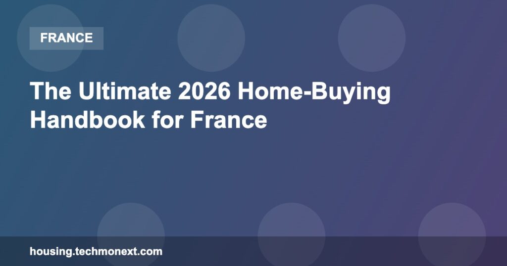 The Ultimate 2026 Home-Buying Handbook for France