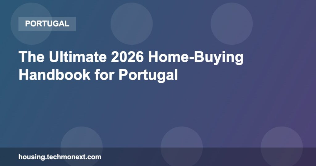 The Ultimate 2026 Home-Buying Handbook for Portugal